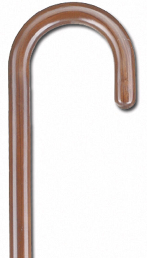 Μπαστούνι Ξύλινο Καφέ Με Στρογγυλή Λαβή AC–825