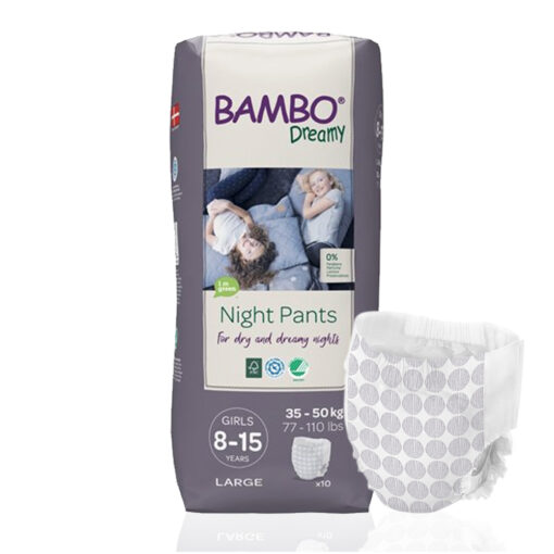 Bambo Nature Dreamy Girl Πάνα Βρακάκι 8-15 years, 35-50 kg