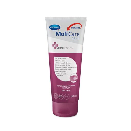 MoliCare Skin Κρέμα προστασίας του δέρματος με οξείδιο του ψευδαργύρου, για την αλλαγή της πάνας