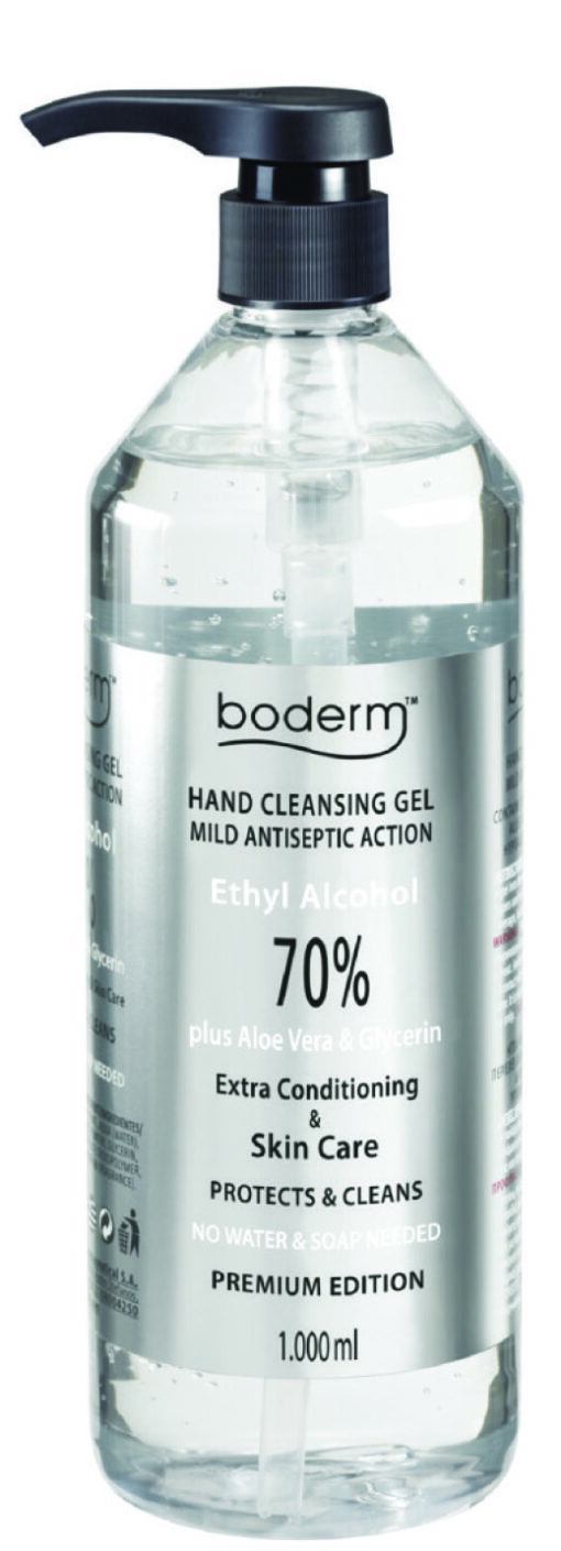 BODERM GEL ΚΑΘΑΡΙΣΜΟΥ ΧΕΡΙΩΝ 1000ML