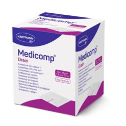 Medicomp Drain - αποστειρωμένη γάζα τραχειοτομίας 6πλή