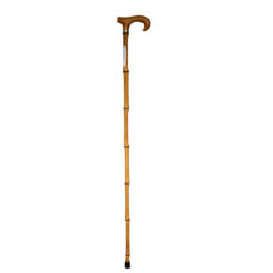 Μπαστούνι Bamboo με ξύλινη λαβή