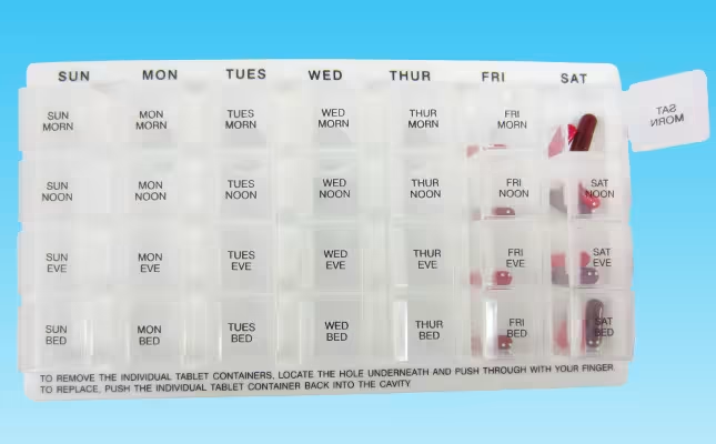 Προγραμματιστής Χαπιών Εβδομαδιαίος